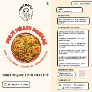 Multimillet Millet Noodles