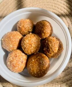 Sesame Ladoo Box 250grams (14–15 delicious, homemade ladoos in every pack)